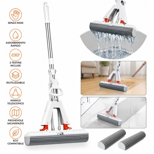 Lava pavimenti mop piatto - pavimenti,