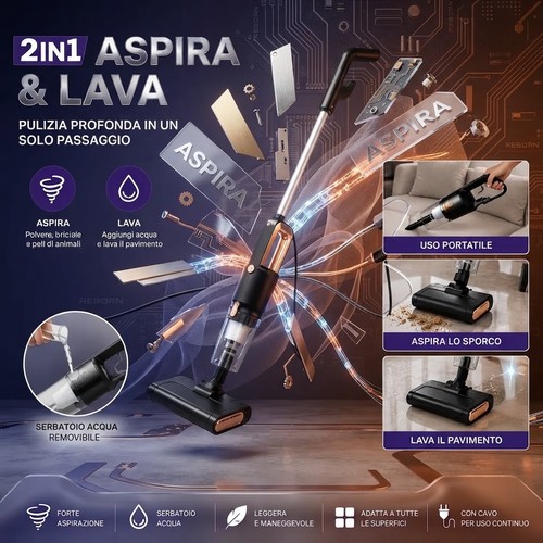 Aspirapolvere lavapavimenti - aspirapolvere,