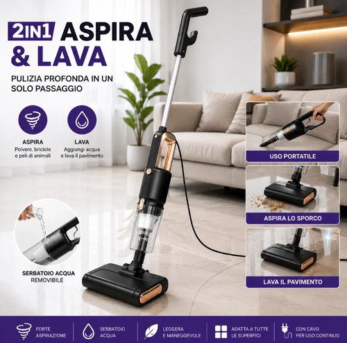 Aspirapolvere lavapavimenti - aspirapolvere,
